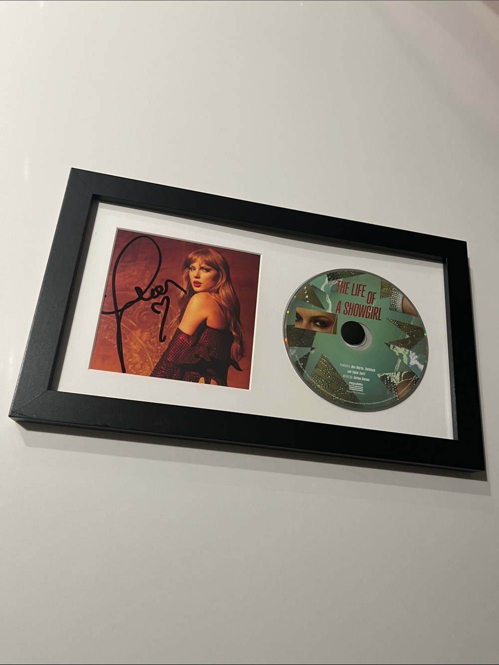Signed Taylor Swift Album